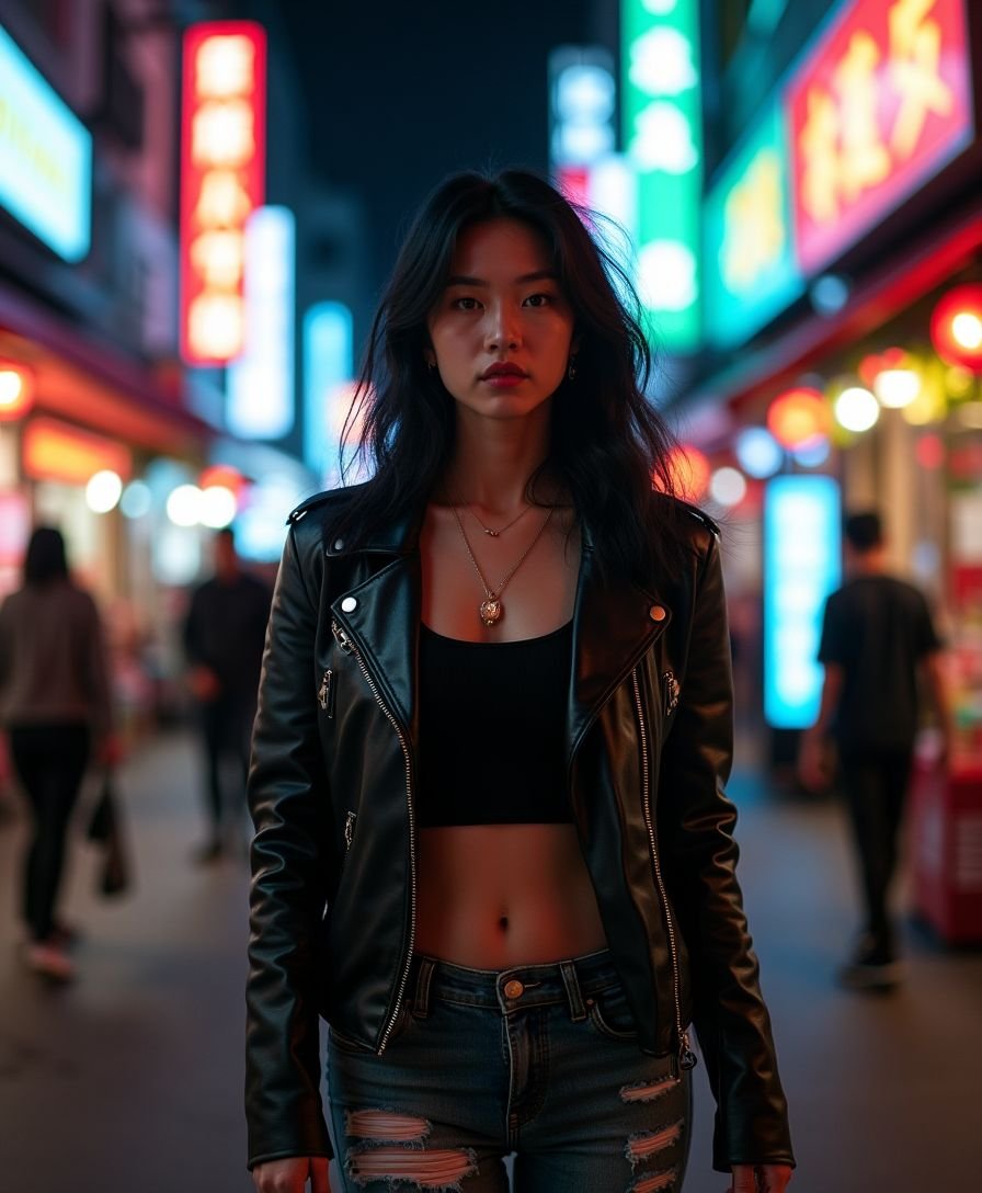 旺角街头的飒爽英姿